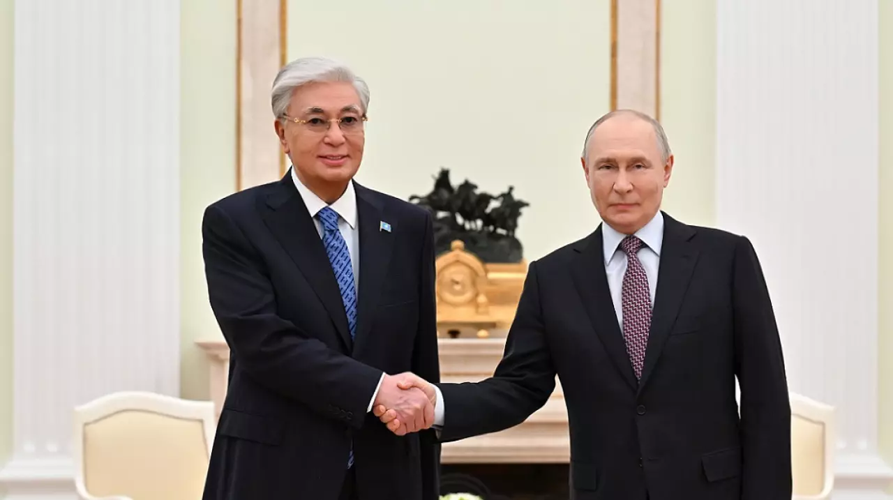Касым-Жомарт Токаев встретился с Владимиром Путиным в Москве