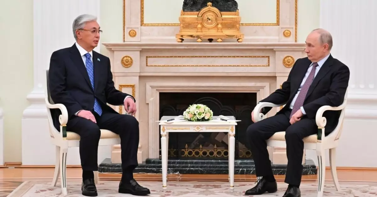  Тоқаев Владимир Путинмен кездесу өткізді 