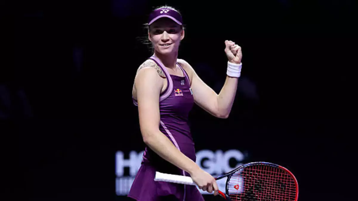 Елена Рыбакина уверенно стартовала на турнире в Риме