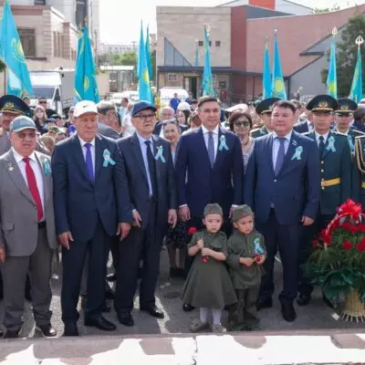 День Победы в Шымкенте: память, благодарность и уважение ветеранам