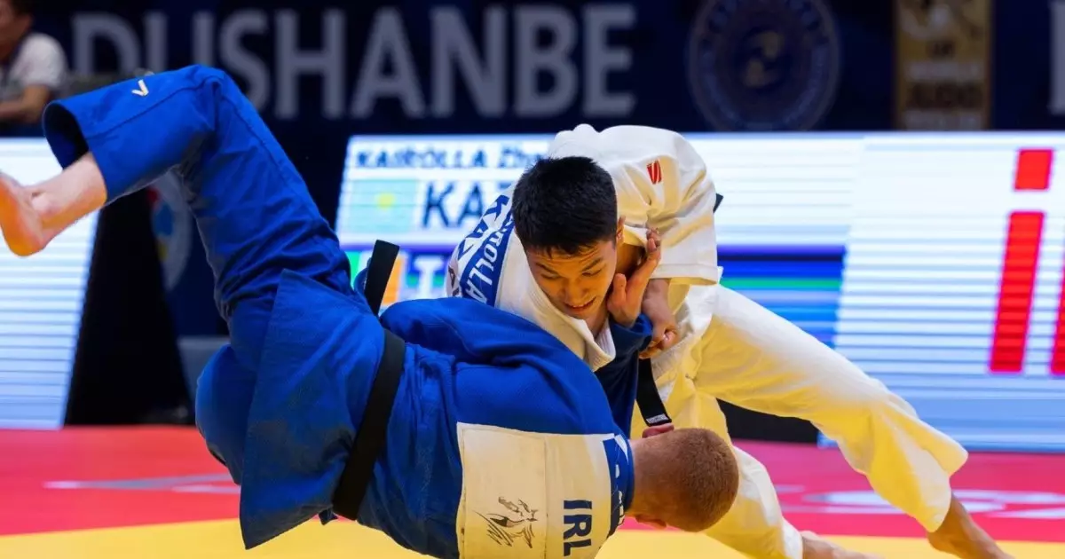  Екі қазақстандық дзюдошы Grand Slam турнирінің жартылай финалына шықты 