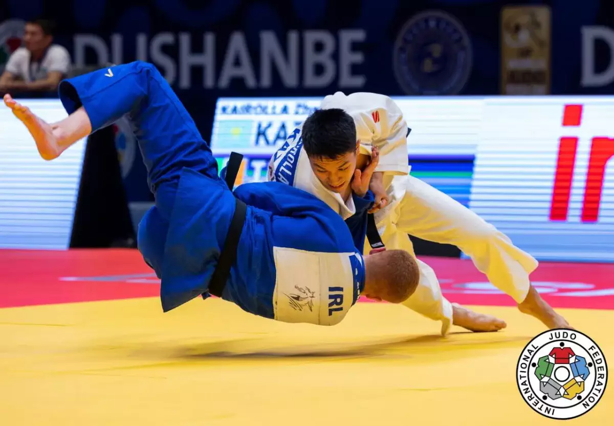 Дзюдодан екі спортшымыз Grand Slam турнирінің 1/2 финалына өтті