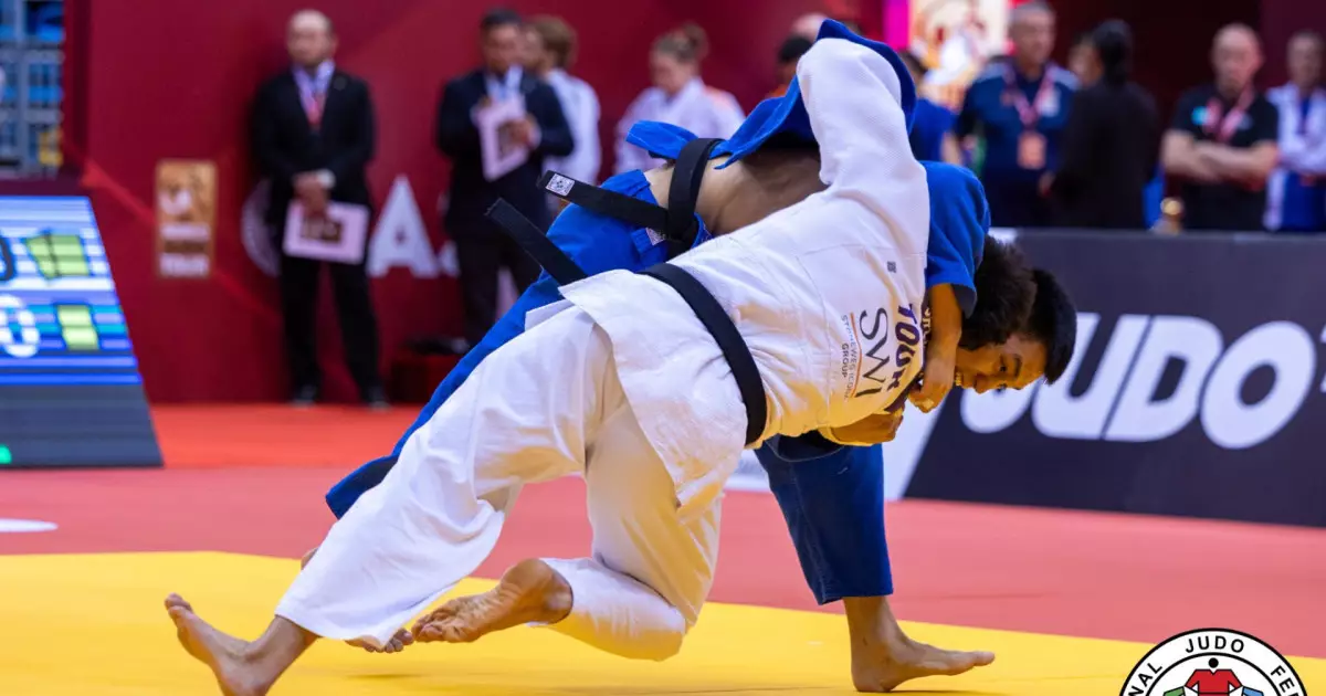   Дзюдошы Жалғас Қайролла Grand Slam турнирінің алтын медалі үшін күреседі   