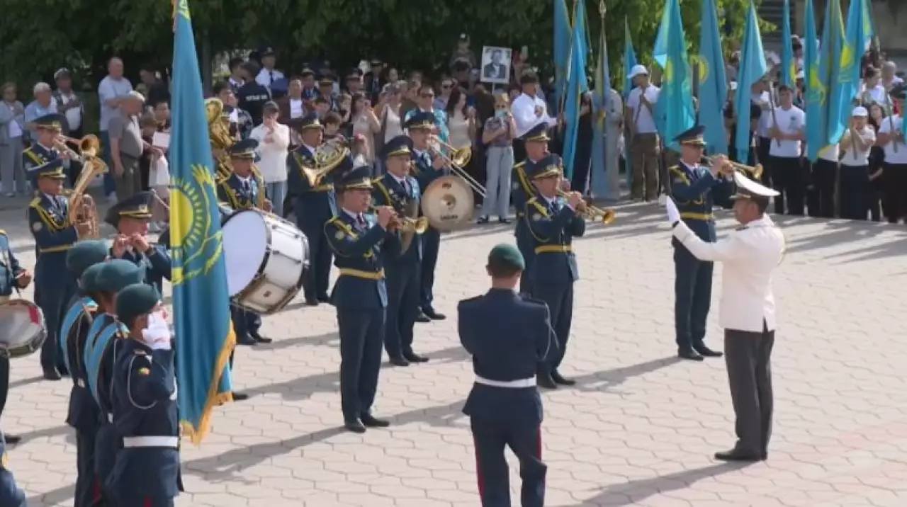 Память о подвиге фронтовиков сохраняют в Шымкенте