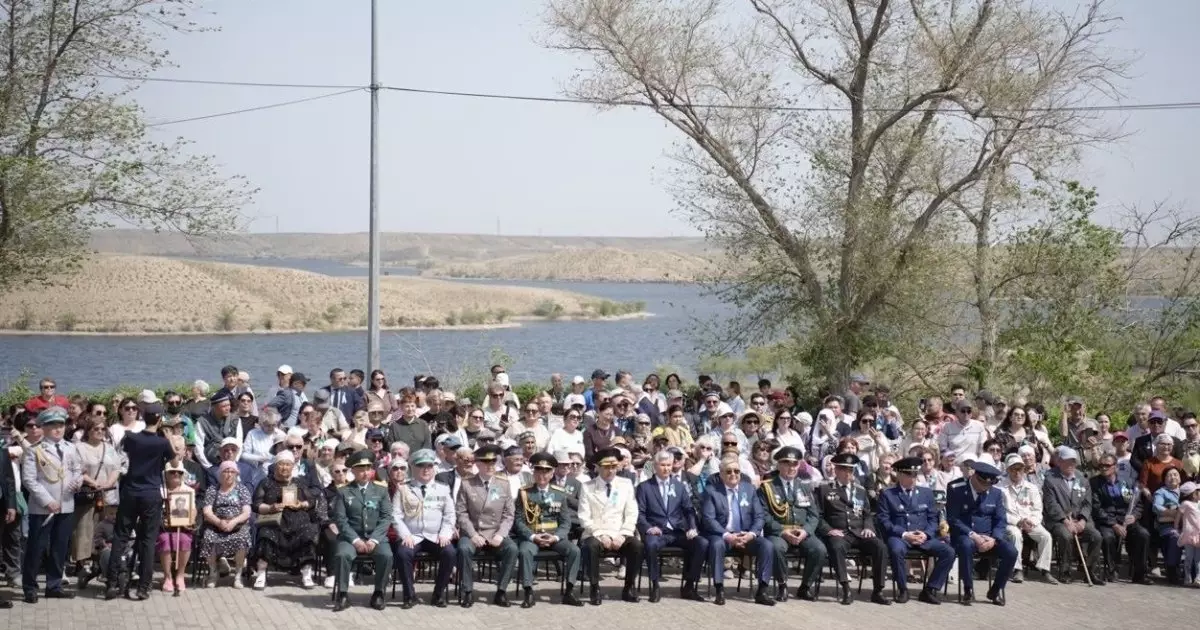  Ұлытау облысында Ұлы Жеңістің 81 жылдығы кең көлемде аталып өтті 