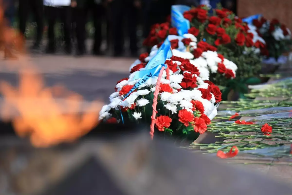  Ақтөбеде Жеңіс күніне арналған еске алу шаралары өтті 