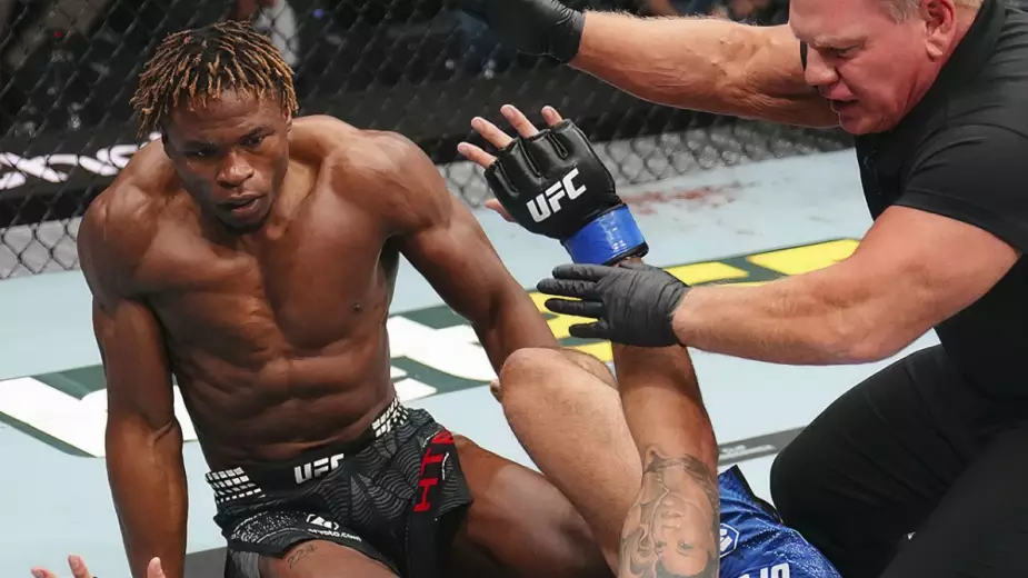 Новый Нганну вновь нокаутировал! Самый опасный проспект мира на UFC 328 (Видео боя)