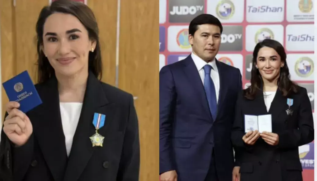 «Қуаныштымын»: Әбиба Әбужақынова «Құрмет» орденімен марапатталды