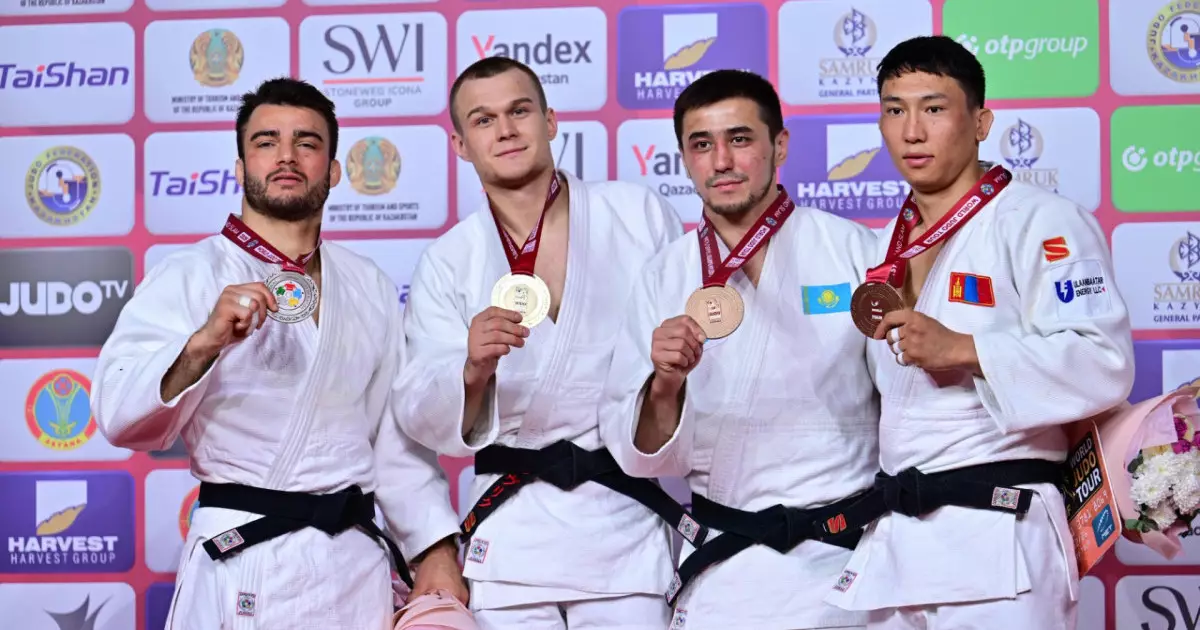  Аңсарбек Ғайнуллин Grand Slam турнирінде қола медаль жеңіп алды 