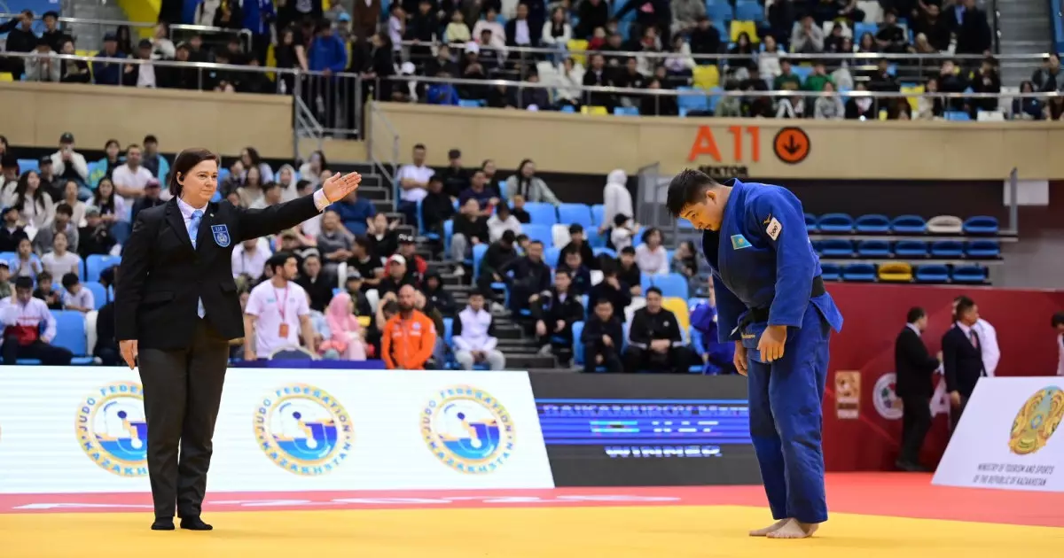  Дзюдошылар Камила Берліқаш пен Марат Байқамуров Астанадағы Grand Slam турнирінің финалына шықты 
