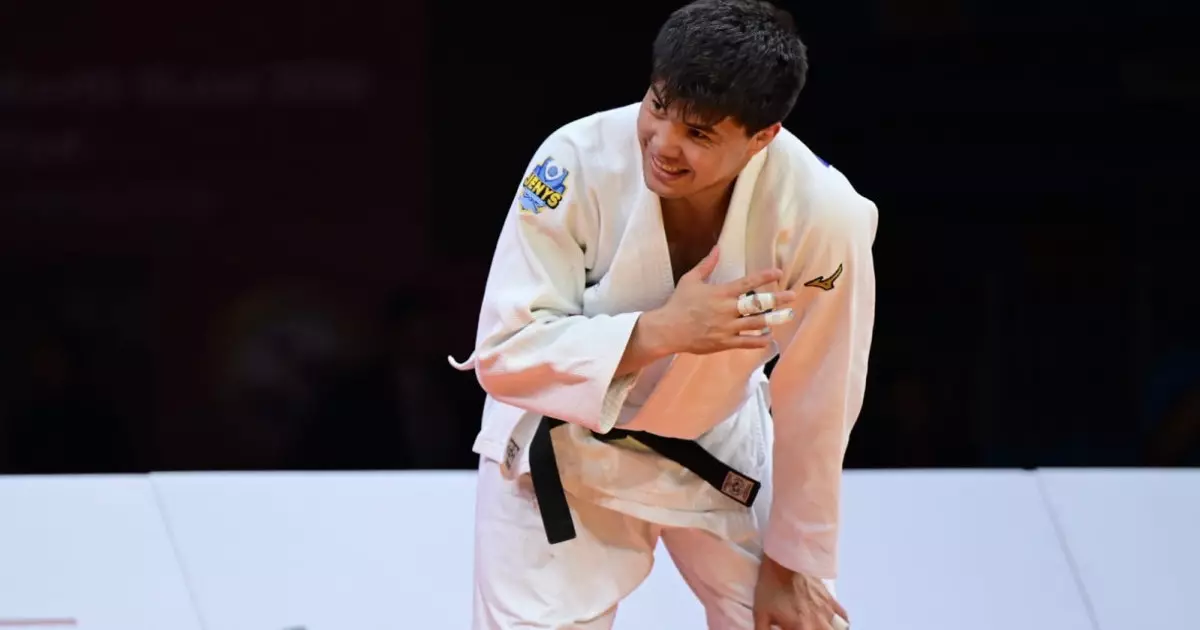  Дзюдошы Айдар Арапов елордадағы Grand Slam турнирінде қола медаль жеңіп алды 