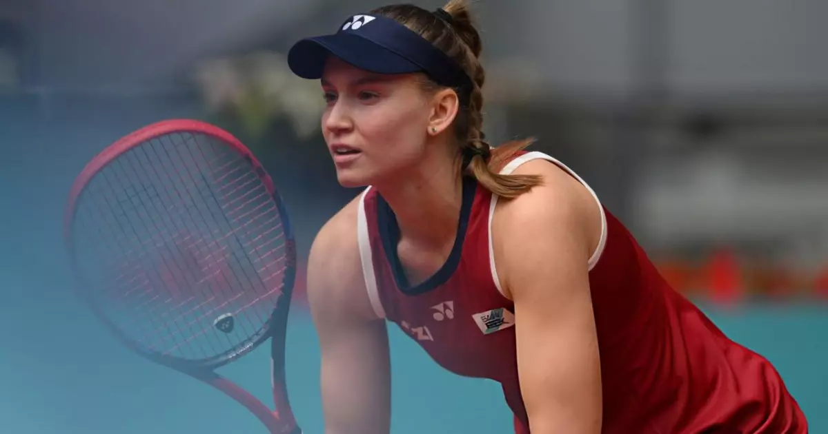   Елена Рыбакина Римдегі Masters турнирінің 1/8 финалына шықты   