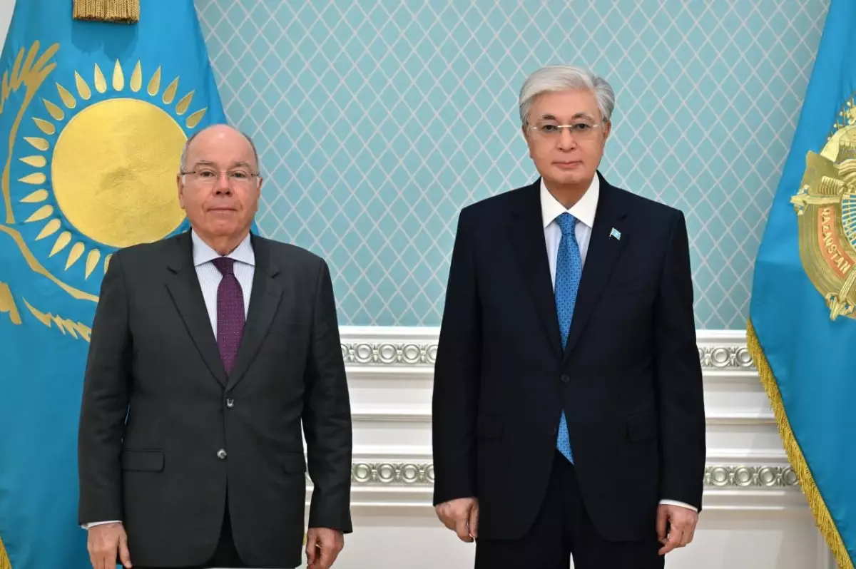 Бразилияның Сыртқы істер министрі Қазақстанға келіп Тоқаевтың қабылдауында болды