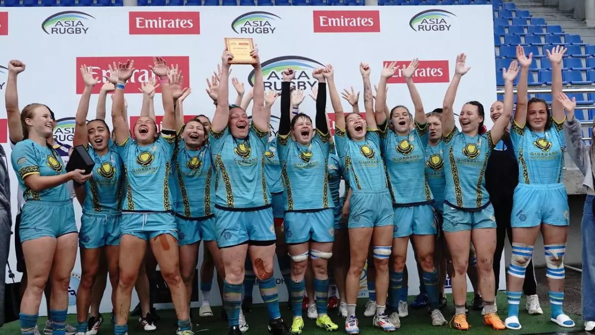 Қазақстан әйелдер құрамасы регбиден Азия чемпионатының күміс жүлдесін жеңіп алды