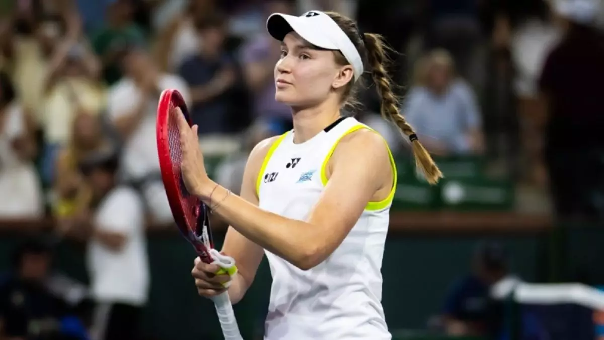 Рыбакина вышла в четвертьфинал турнира WTA-1000 в Риме