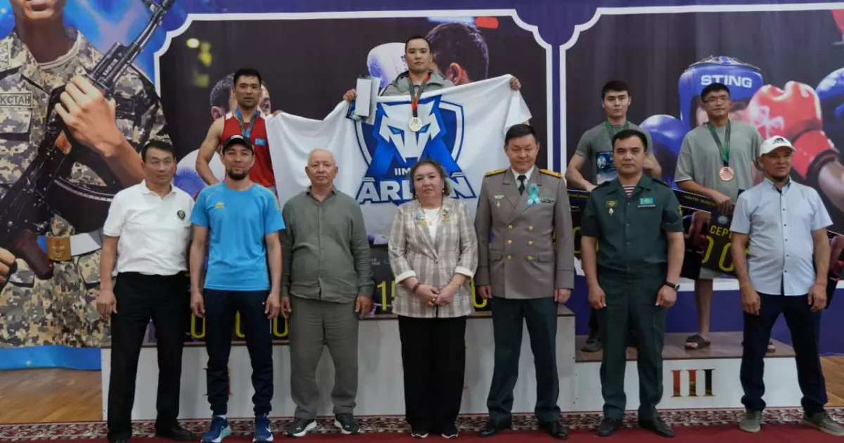   Жезқазғанда Ұлттық ұлан батыры Айбат Амановты еске алу турнирі аяқталды   