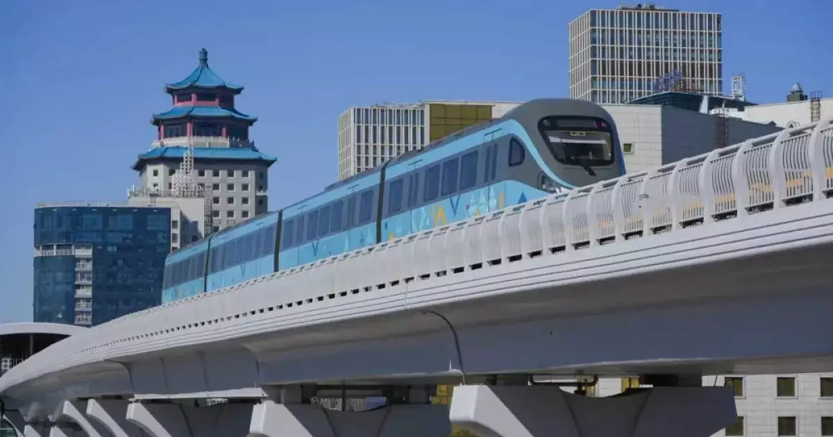  Названа дата запуска LRT в Астане 