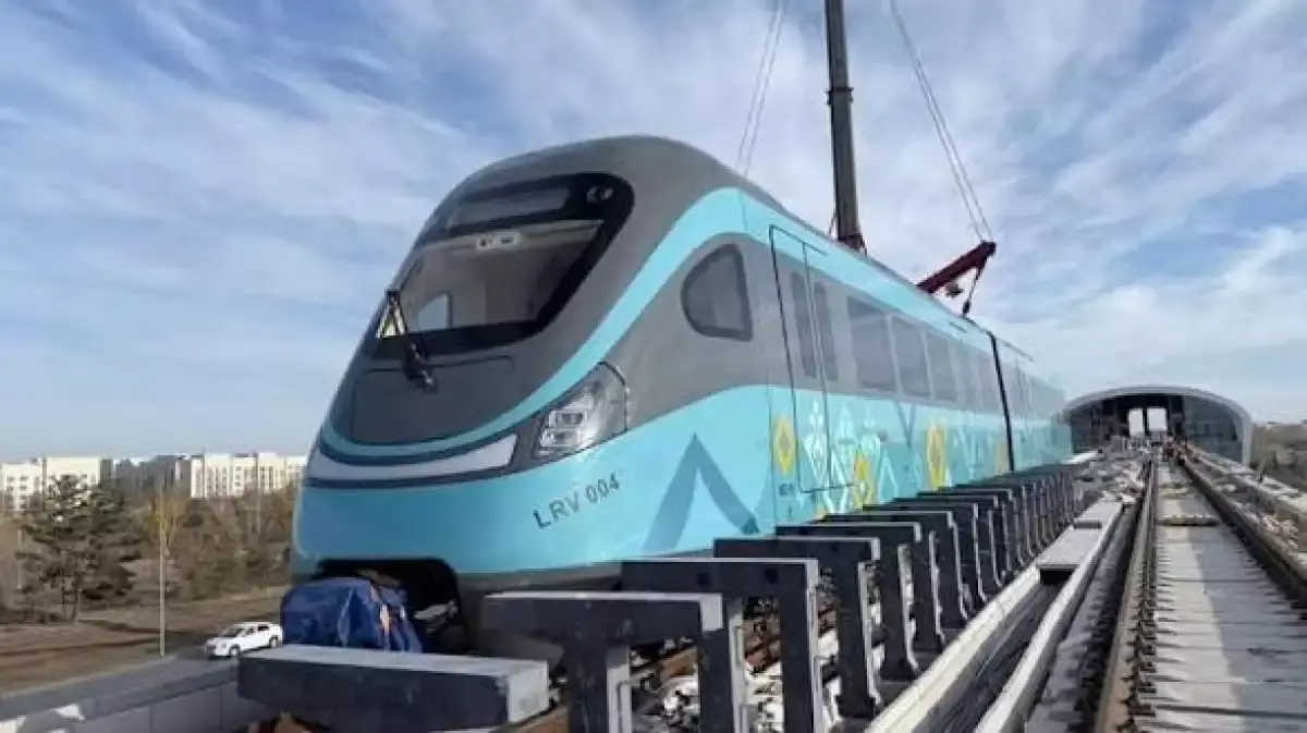 Астанадағы LRT желісі осы аптада іске қосылады