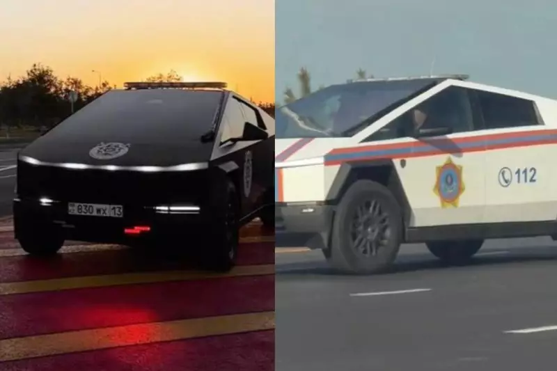 Tesla Службы госохраны: бронированные электропикапы пригнали в Туркестан