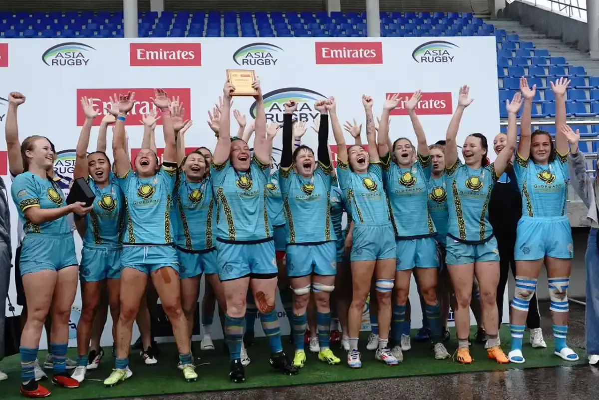Қазақстандық регбиші қыздар Азия чемпионатында күміс жүлде иеленді