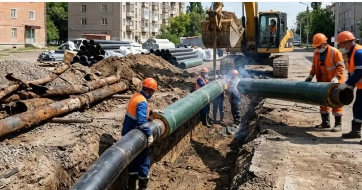   13,6 млрд теңге: Павлодар облысы ескірген коммуналдық желілерді жаңартуды қолға алды   