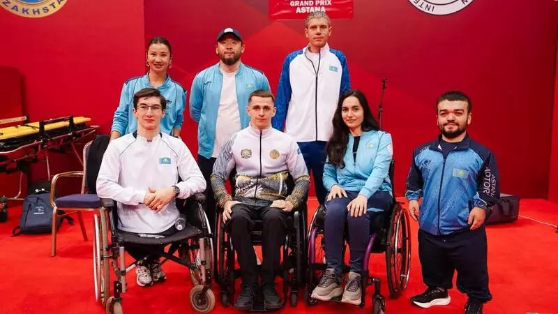 В Астане стартовал международный турнир Grand Prix по пара дзюдо
