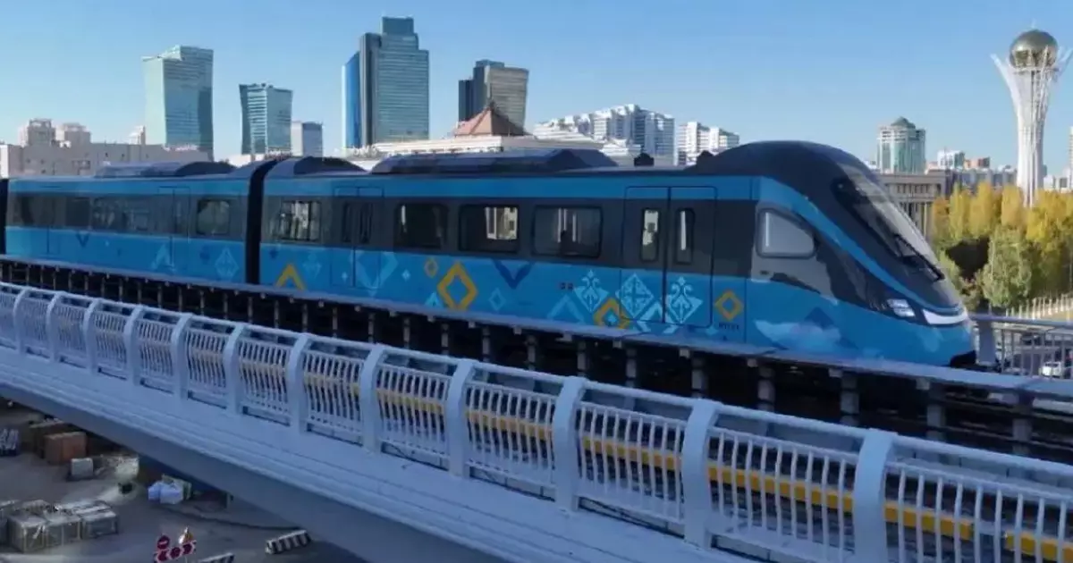   Астанадағы LRT желісінде 19 пойыз жүреді   