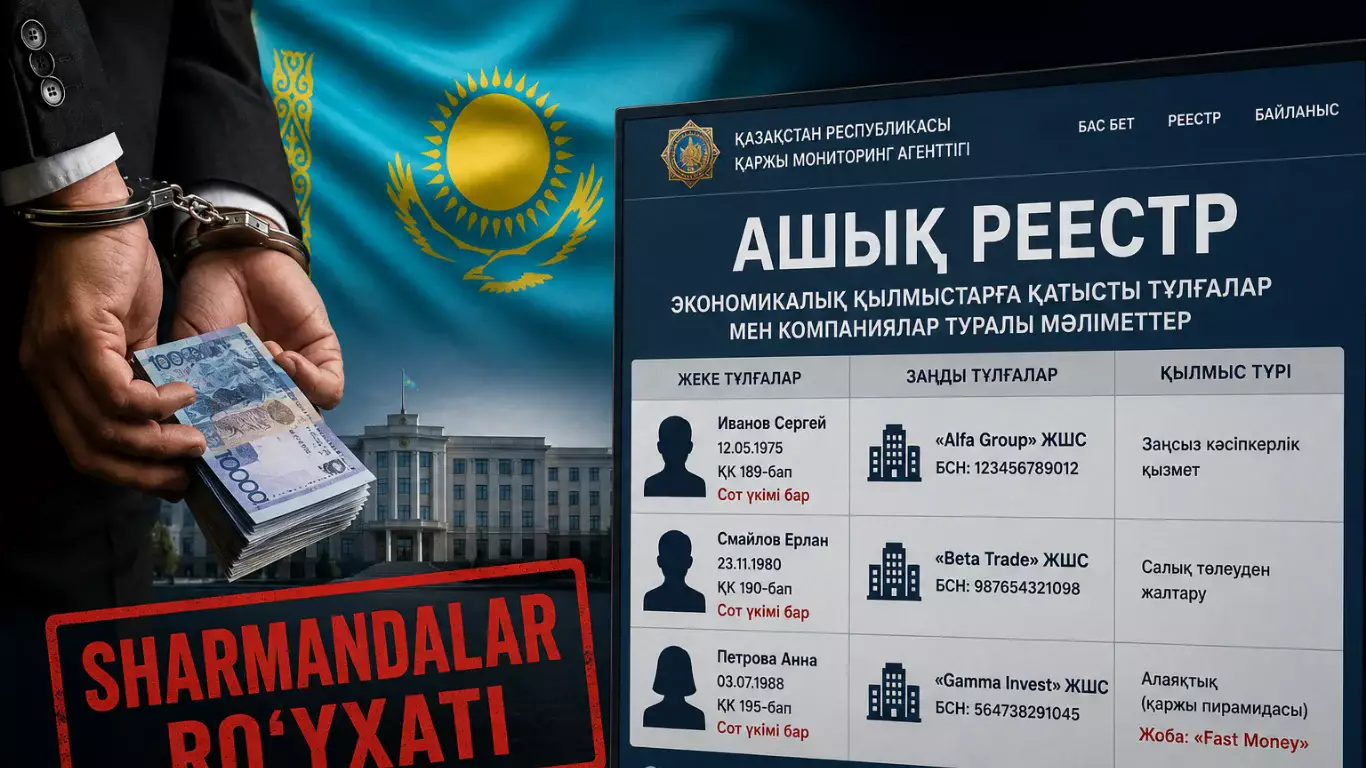 Казахстан вводит «список позора» для взяточников.
