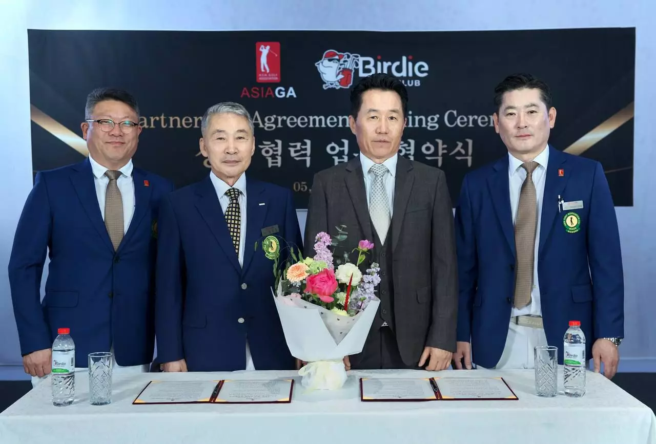 Birdie Golf Club и ASIAGA подписали меморандум о сотрудничестве