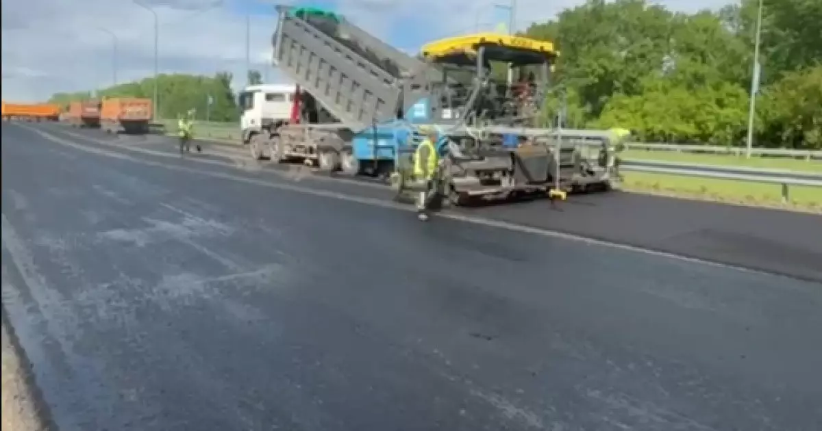  Астана – Петропавл автожолында орташа жөндеу жұмысы жүргізіліп жатыр 