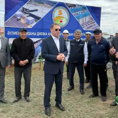 В Костанайской области газифицировали село Диевка