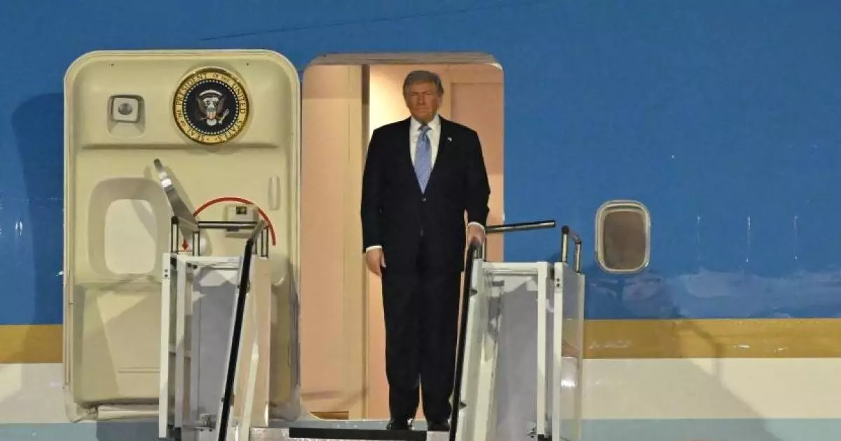  Трамп Қытайға келді 