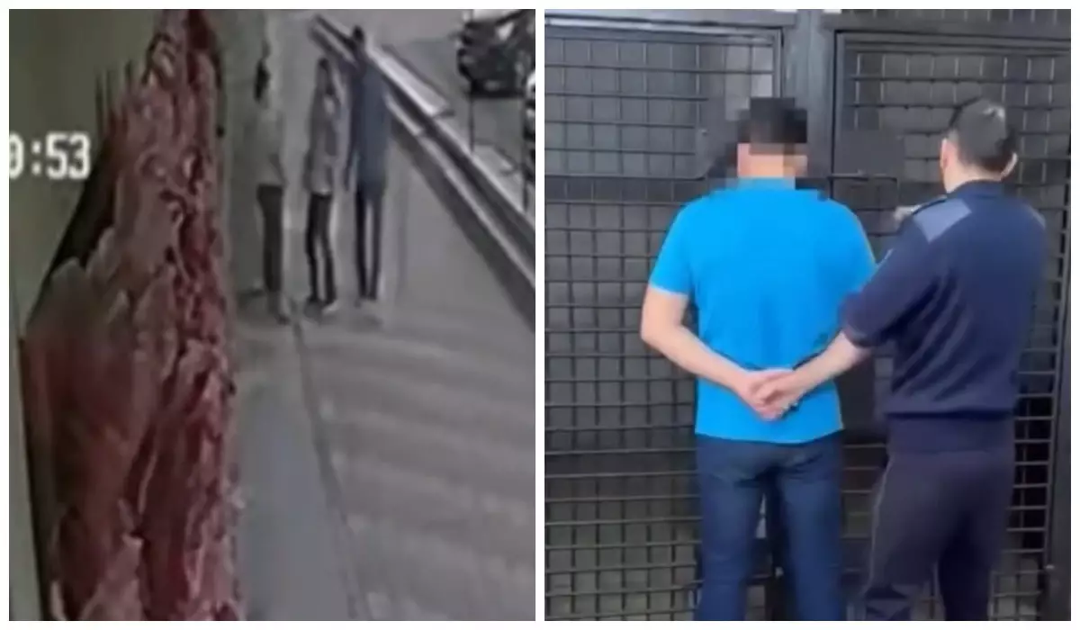 Атырауда ер адам көшеде тұрған қыздардың денесіне қол жүгіртіп, тиіскен (видео)