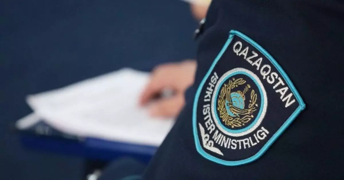  Оралда полицейге қатысты зорлық фактісі бойынша тергеу басталды 