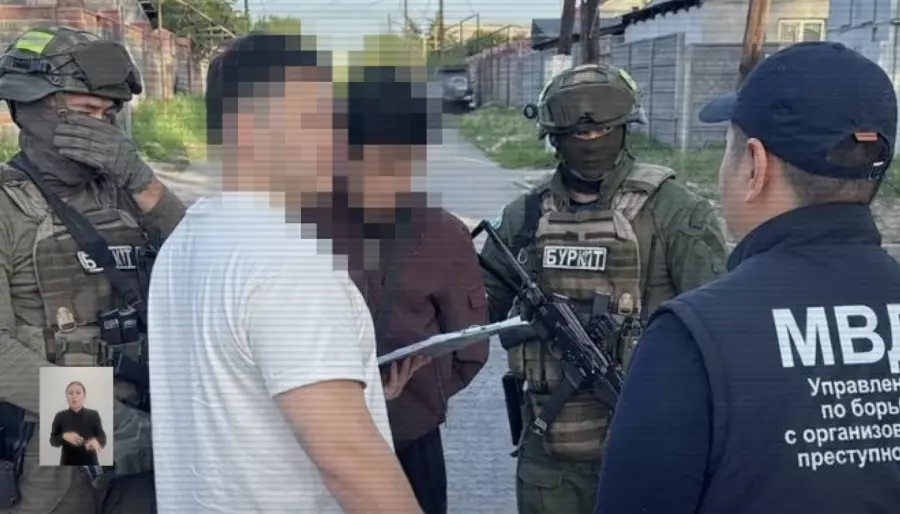 Алматыда ауыр қылмыстарға қатысы бар қылмыстық топ ұсталды