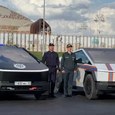 Tesla Cybertruck будут дежурить на саммите ОТГ в Туркестане