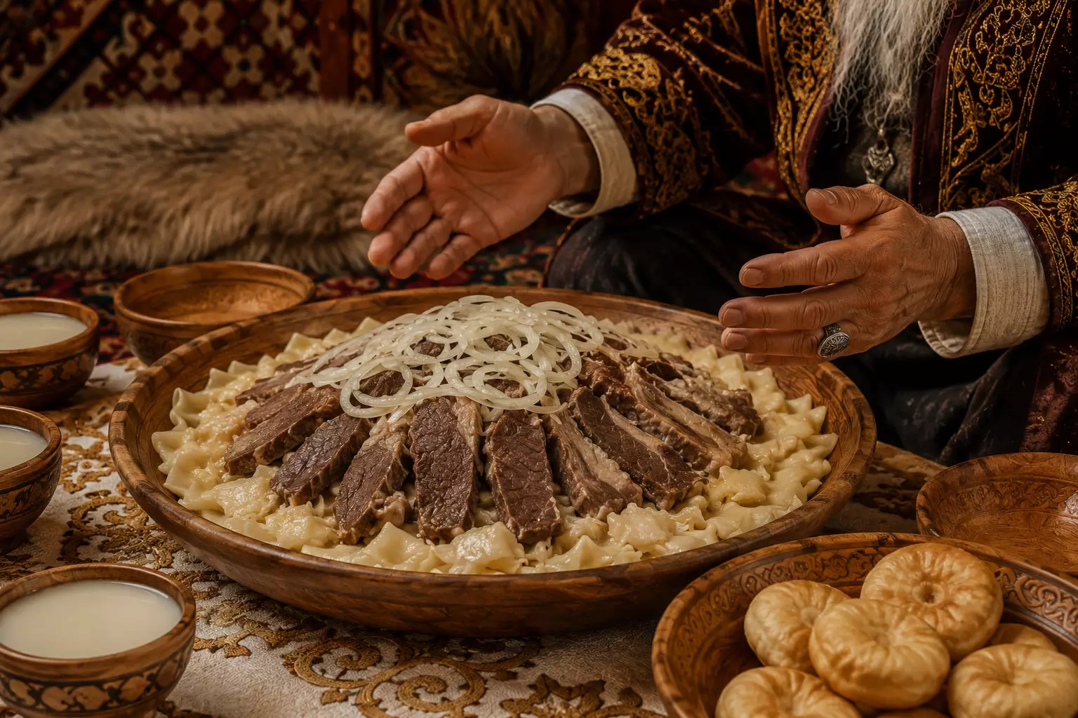 Почему казахи подают голову овцы аксакалу