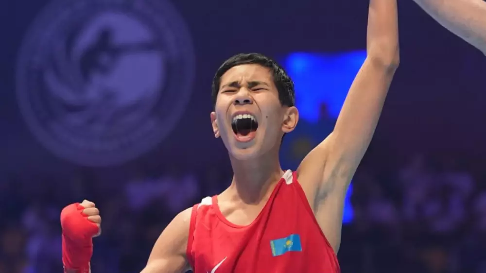 Казахстанский боксёр завоевал золото чемпионата Азии по боксу