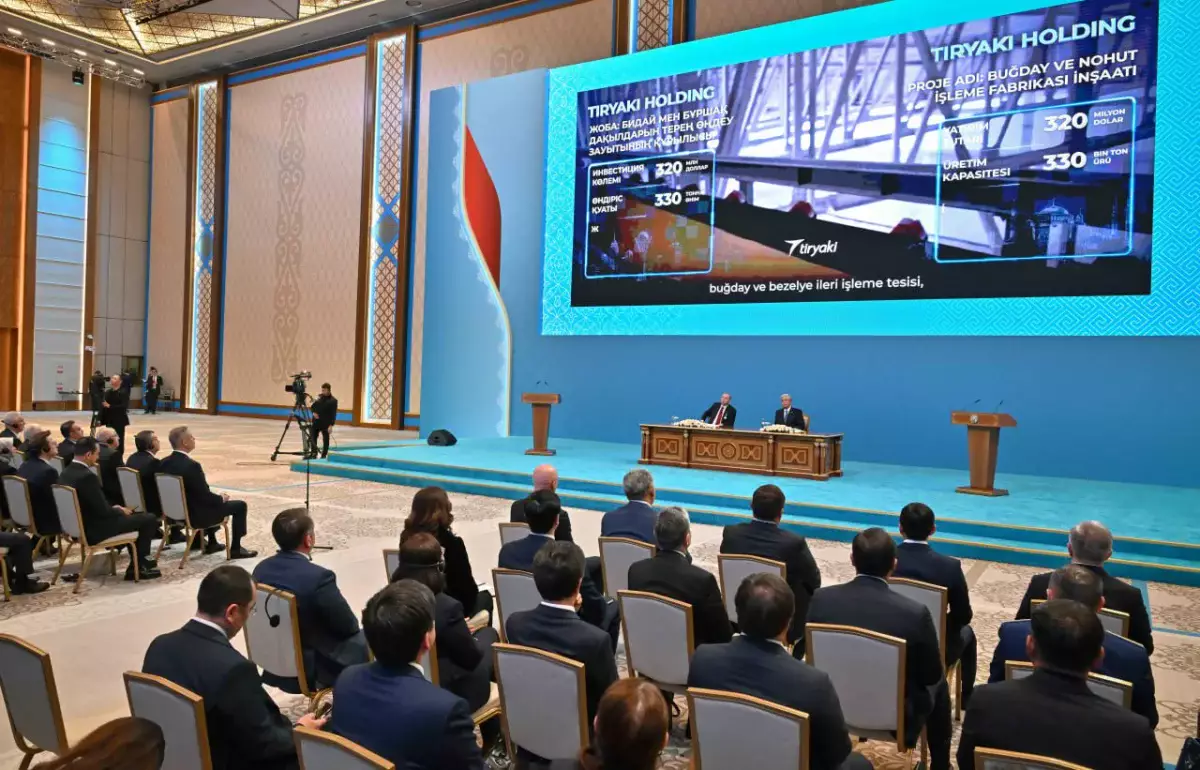 Қазақстан мен Түркия 920 млн долларлық жаңа жобаларды іске асырады