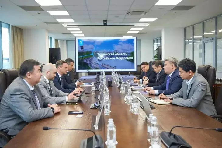 Продолжается работа делегации Тюменской области в Республике Казахстан.