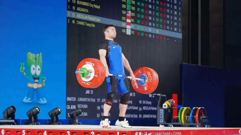 Петр Хребтов ауыр атлетикадан Азия чемпионатында бесінші орын алды