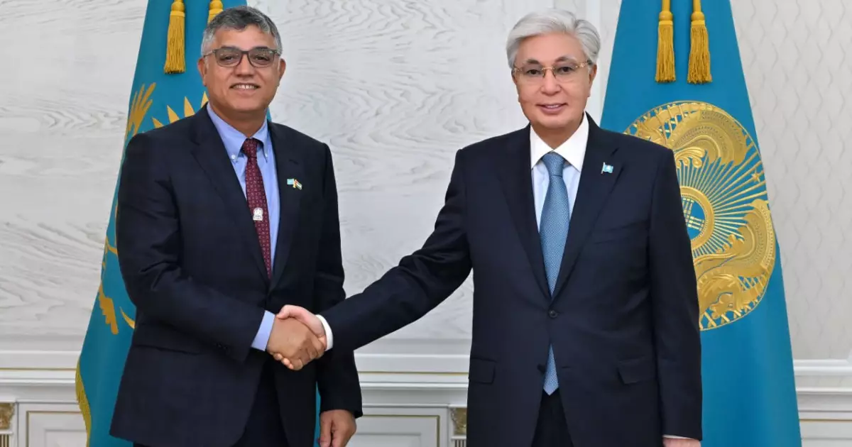   Мемлекет басшысы БҰҰ Дүниежүзілік метеорология ұйымының президентін қабылдады   