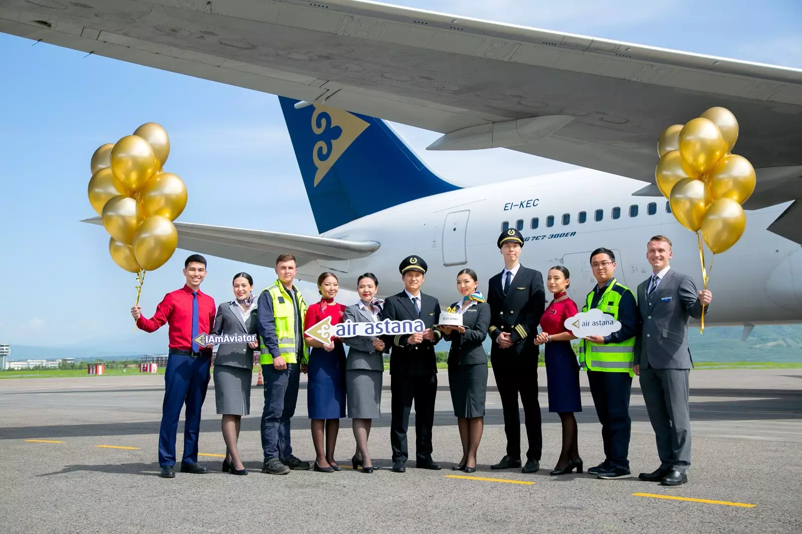 Air Astana отмечает свой день рождения