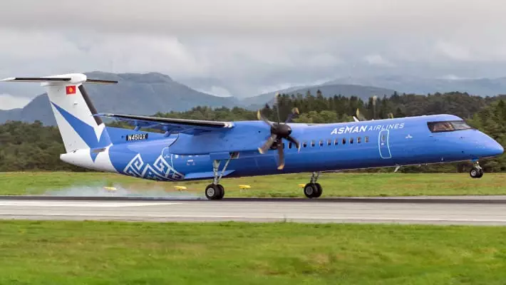 Asman Airlines запускает рейсы из Ташкента на Иссык-Куль