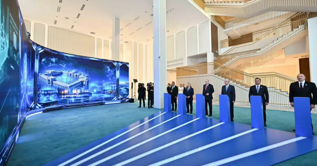   Түркістанда Түркі өркениеті орталығы бой көтереді   