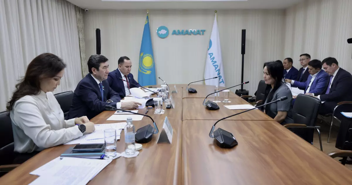  Былтыр «AMANAT» партиясының қоғамдық қабылдауына азаматтардан 124 мың  өтініш келіп түскен 