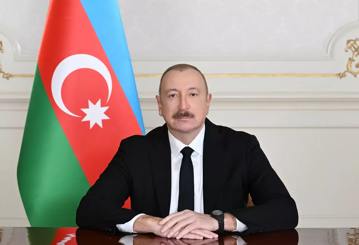 Визит президента Азербайджана в Казахстан освещен в его официальных аккаунтах в соцсетях.