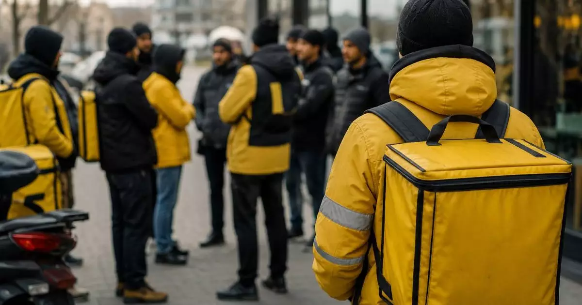  На условия труда в компании, Алагузова пожаловались курьеры 