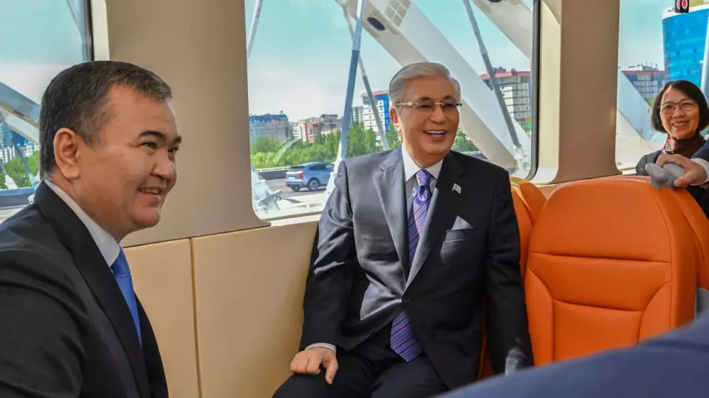 Тоқаев Astana LRT жұмысын іске қосты