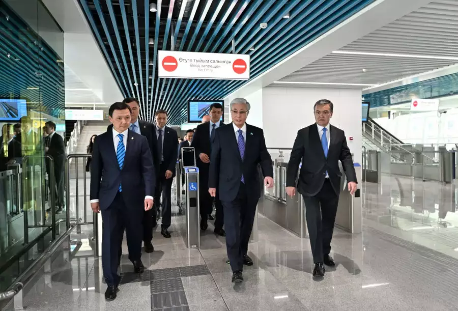 Тоқаев Astana LRT жұмысын іске қосты